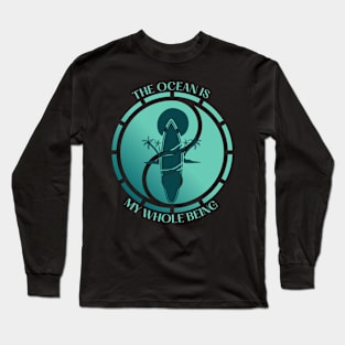 The Ocean is my whole Being Long Sleeve T-Shirt